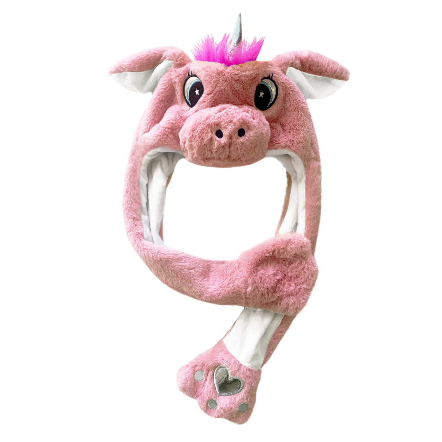 Personalized Embroidery Funny Ears Moving Plush Hat | HSKid79