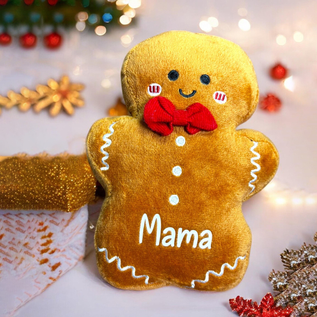 Personalized Christmas Gingerbread Plush Toys Ornament | MCGift224