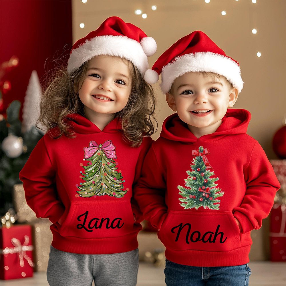 Personalized Kids Lovely Christmas Hoodie | MCGift226
