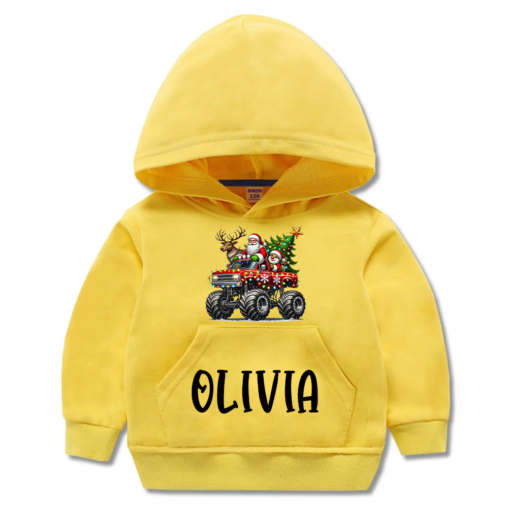 Personalized Kids Lovely Christmas Hoodie | MCGift227