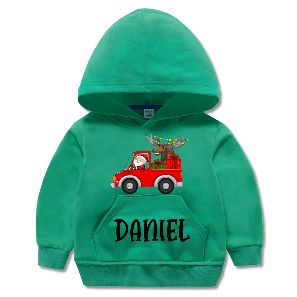 Personalized Kids Lovely Christmas Hoodie | MCGift229