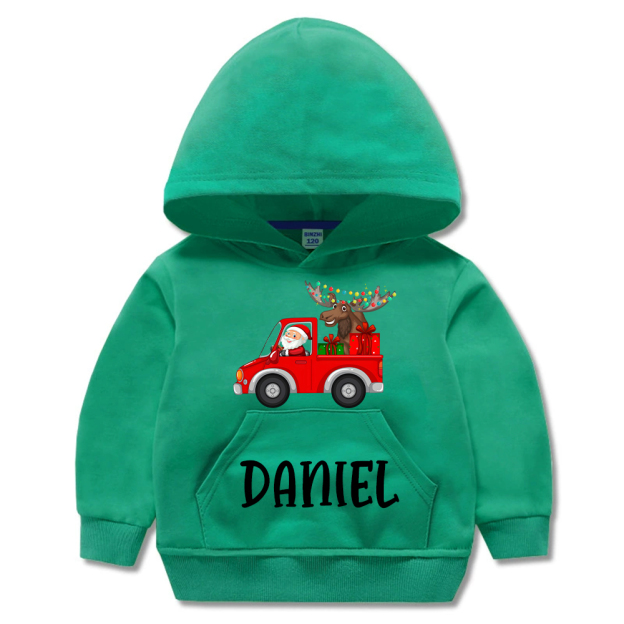 Personalized Kids Lovely Christmas Hoodie | MCGift229