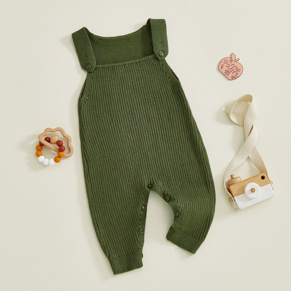 Personalized Hand Embroidered Baby Dungarees Romper | CWBaby356