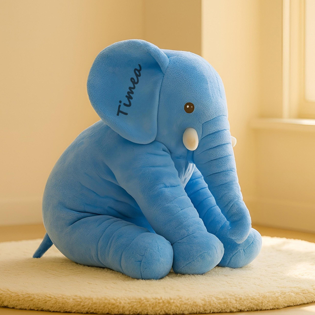 Personalized Cute Soft Stuffed Elephant Toy | CWToy165