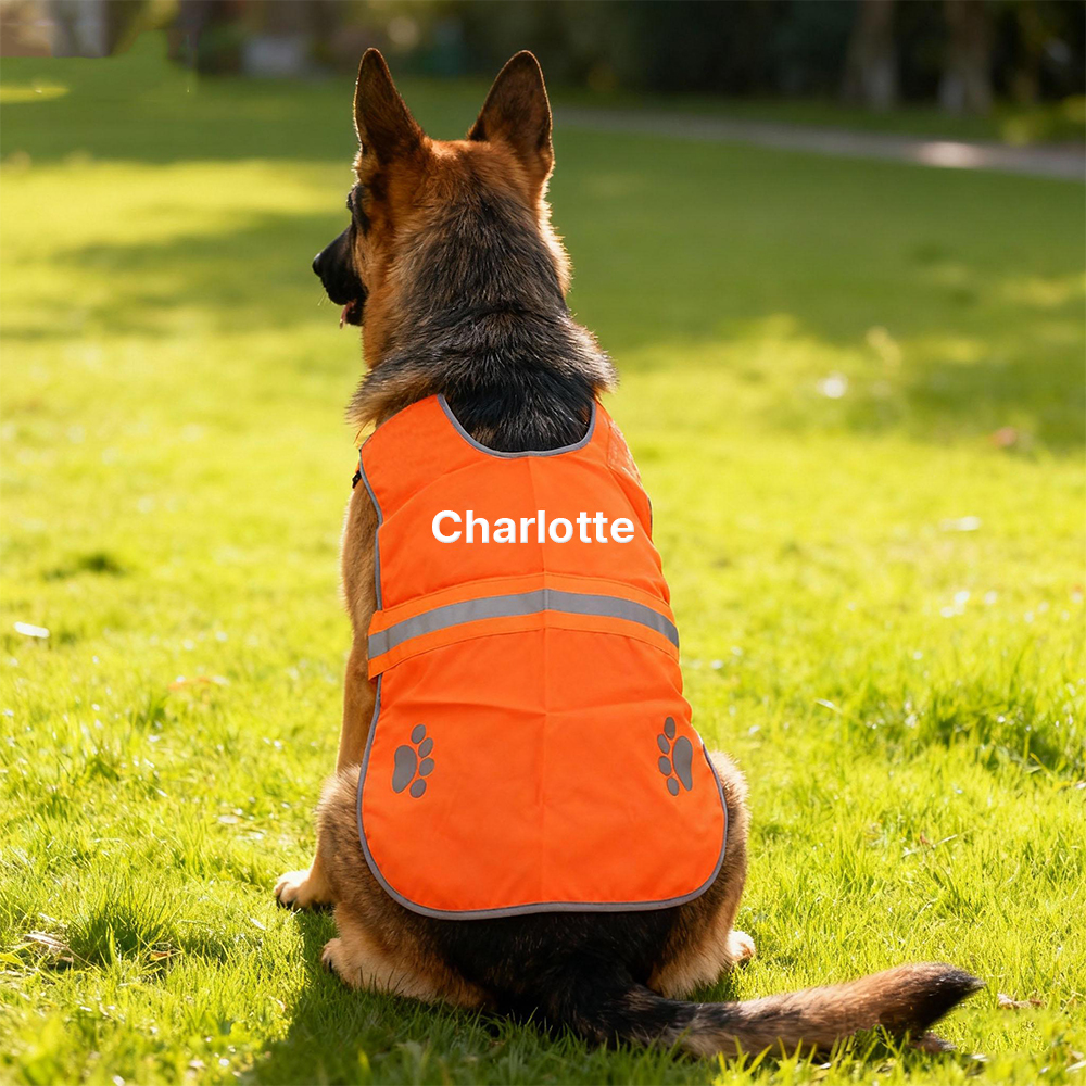  Personalized Embroidered Pet Safety Vest| BKPet293