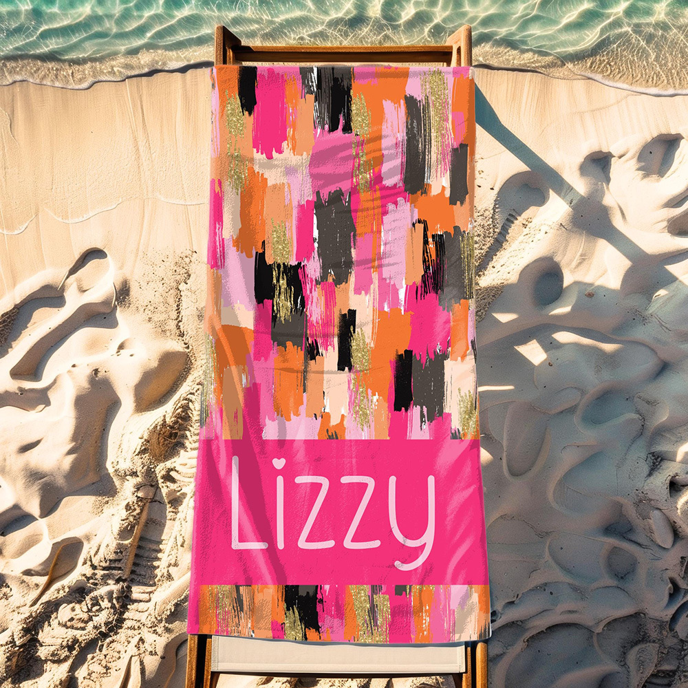 Personalized Lovely Kid Towel for Summer & Beach | CWTowel186