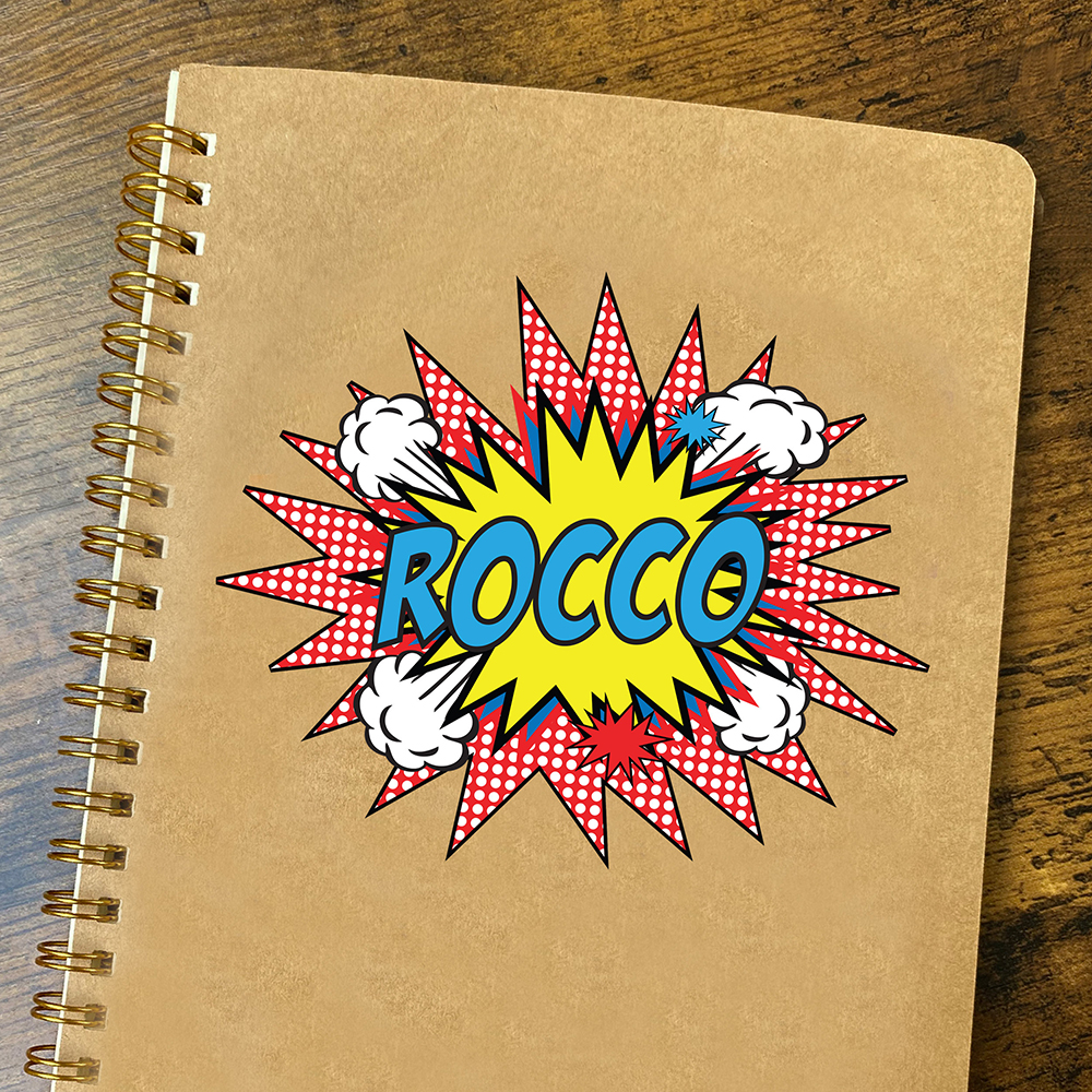 Personalized Kids School Journal Comic Notebook | CWToy173