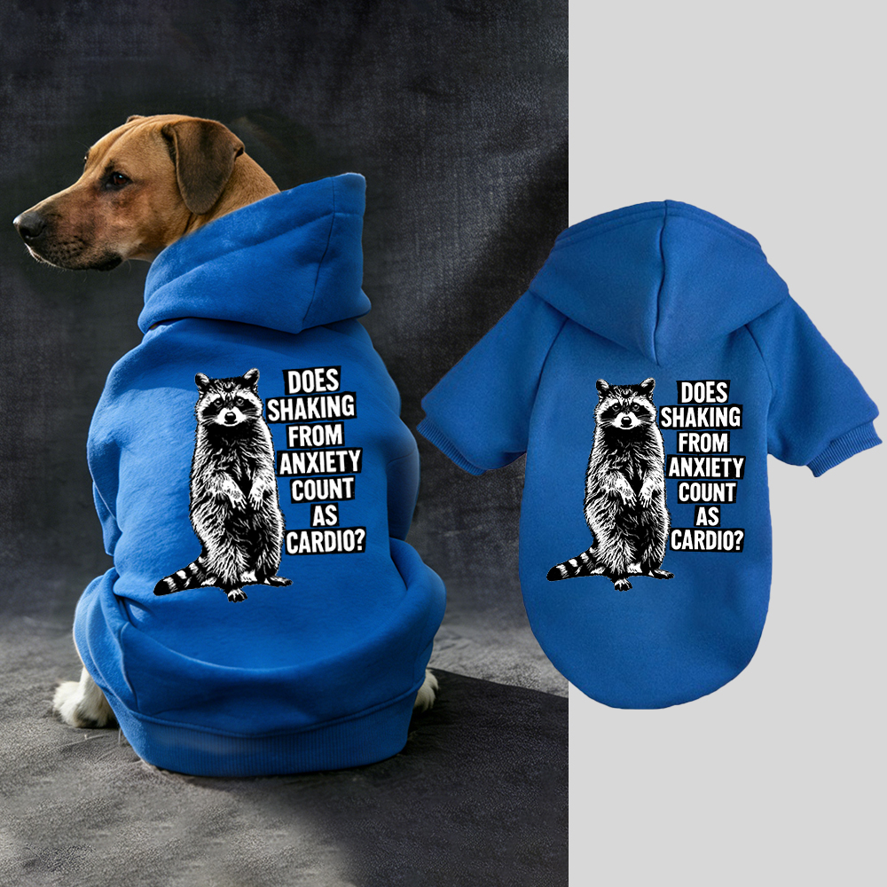 DOES SHAKING FROM ANXIETY COUNT Puppy Hoodie | BKPet319