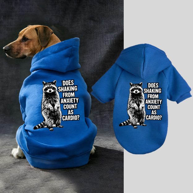 DOES SHAKING FROM ANXIETY COUNT Puppy Hoodie | BKPet319