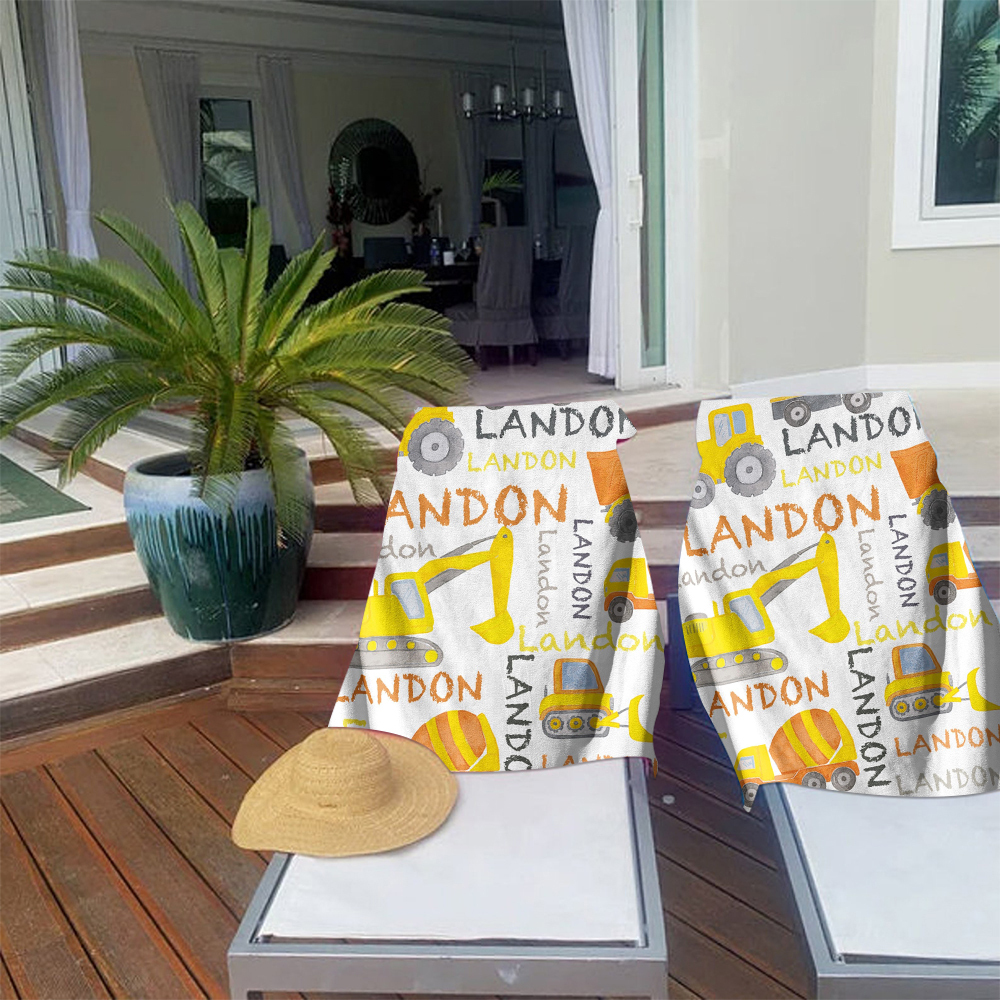 Personalized Lovely Kid Towel for Summer & Beach | CWTowel55