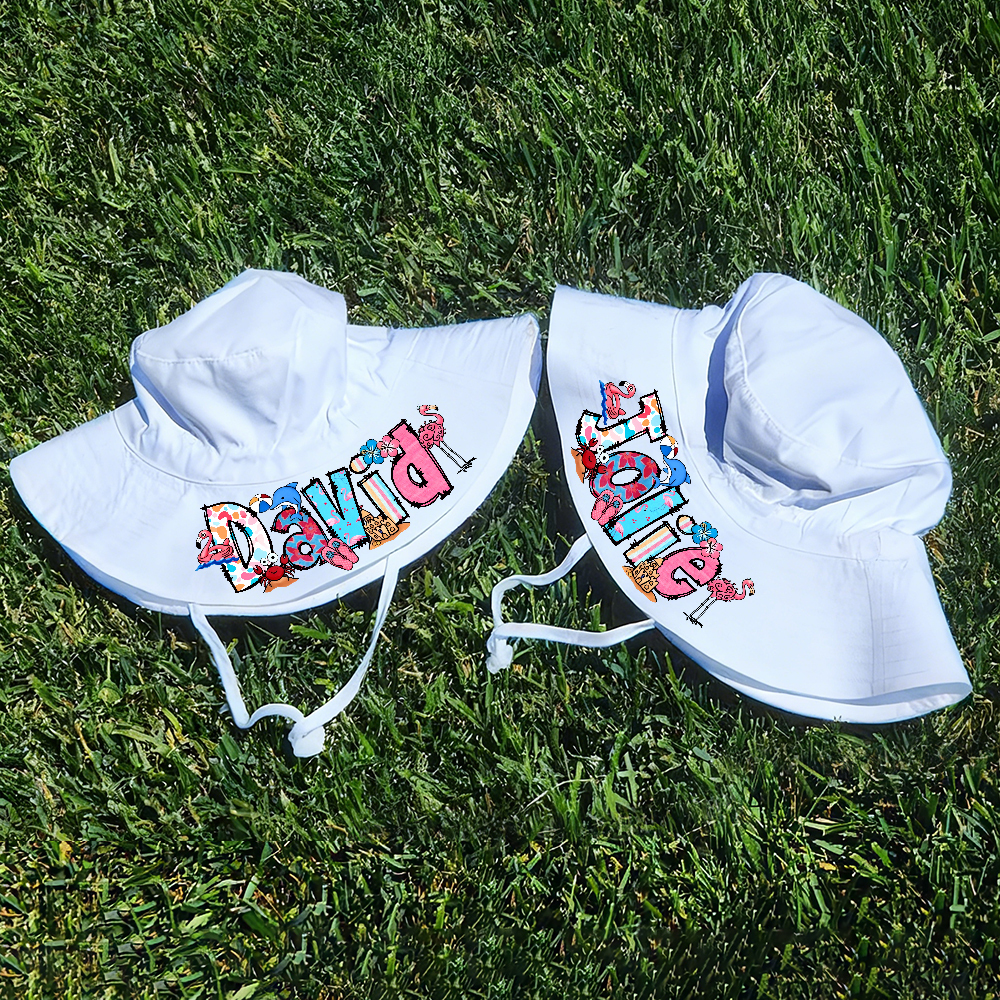Personalized Cute Design Summer Bucket Hat for Comfort & Unique | CWBeach208