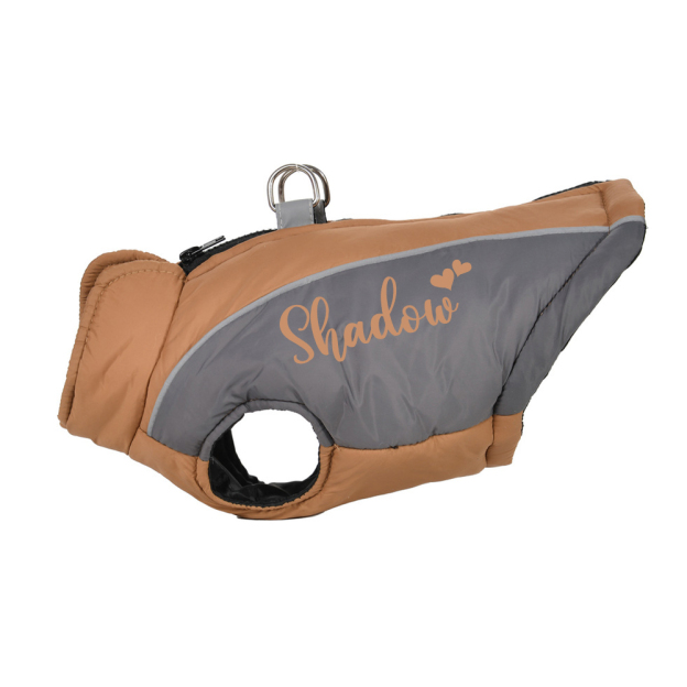 Personalized Pet Winter Warm Windproof Puffer Jacket | BKPet349