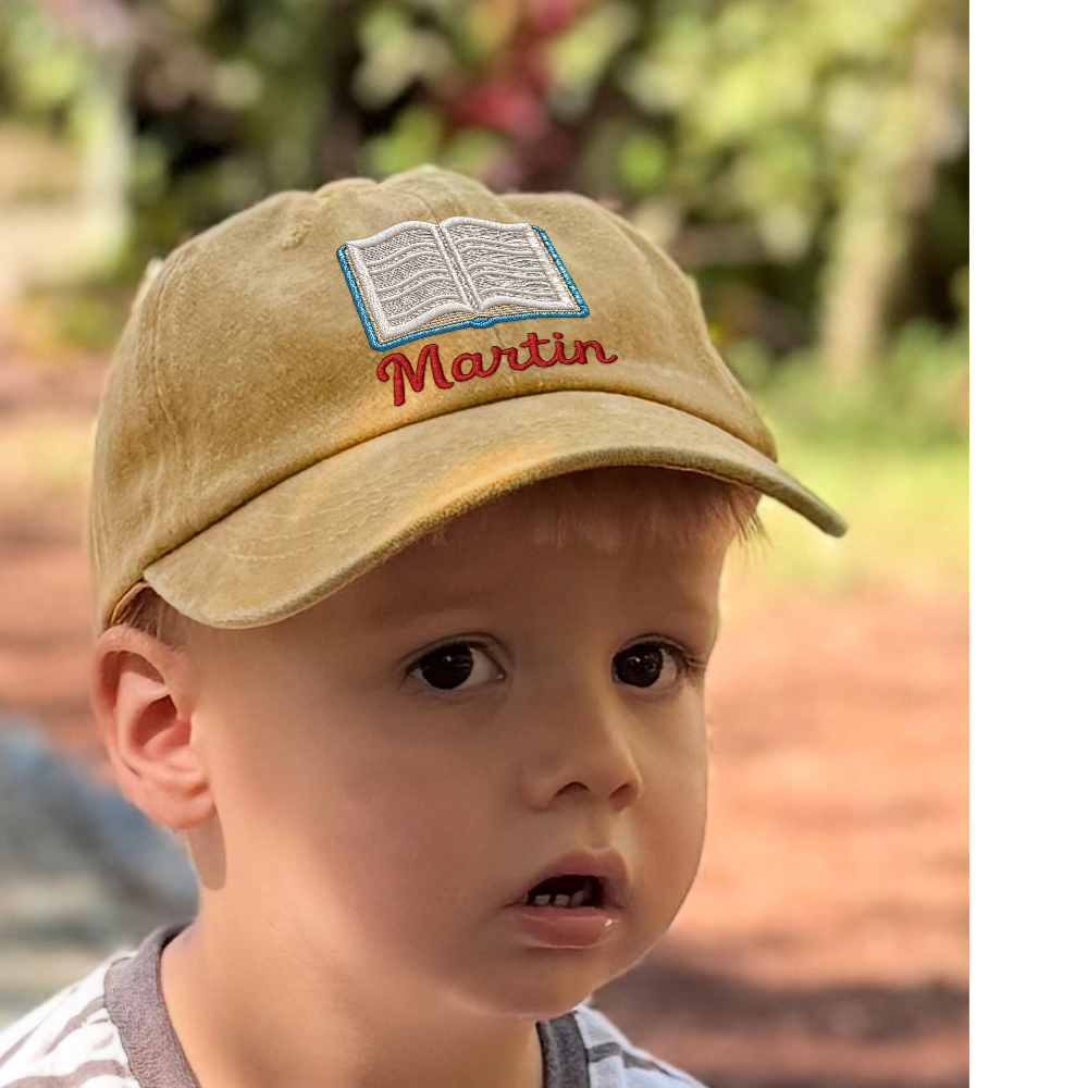 Personalized Embroidery Cute Icon Summer Baseball Hat For Kid | Hskid82