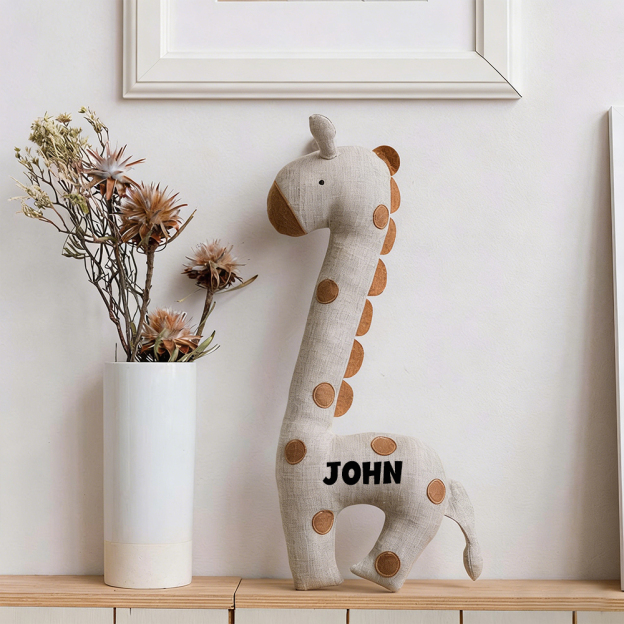 Personalized Nordic Cotton Soft Baby Safe Animal Toy | CWToy174