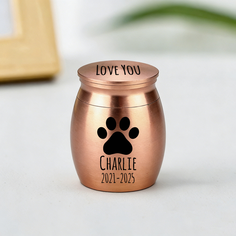 Personalized Pet Mini Memorial Urn | BKPet365