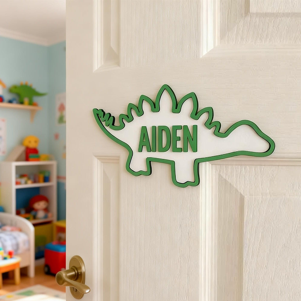 Personalized Animal Bedroom Decoration Door Sign | CWBaby390