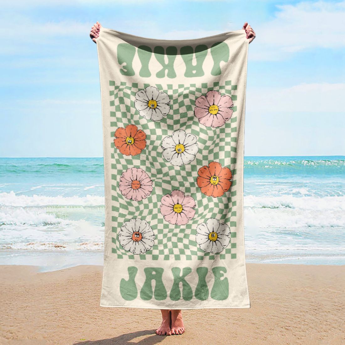 Personalized Lovely Kid Towel for Summer & Beach | CWTowel81