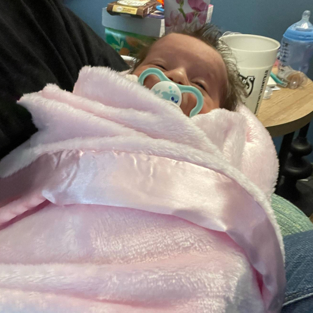 Personalized Embroidered Soft Plush Baby Blanket | CWBaby396