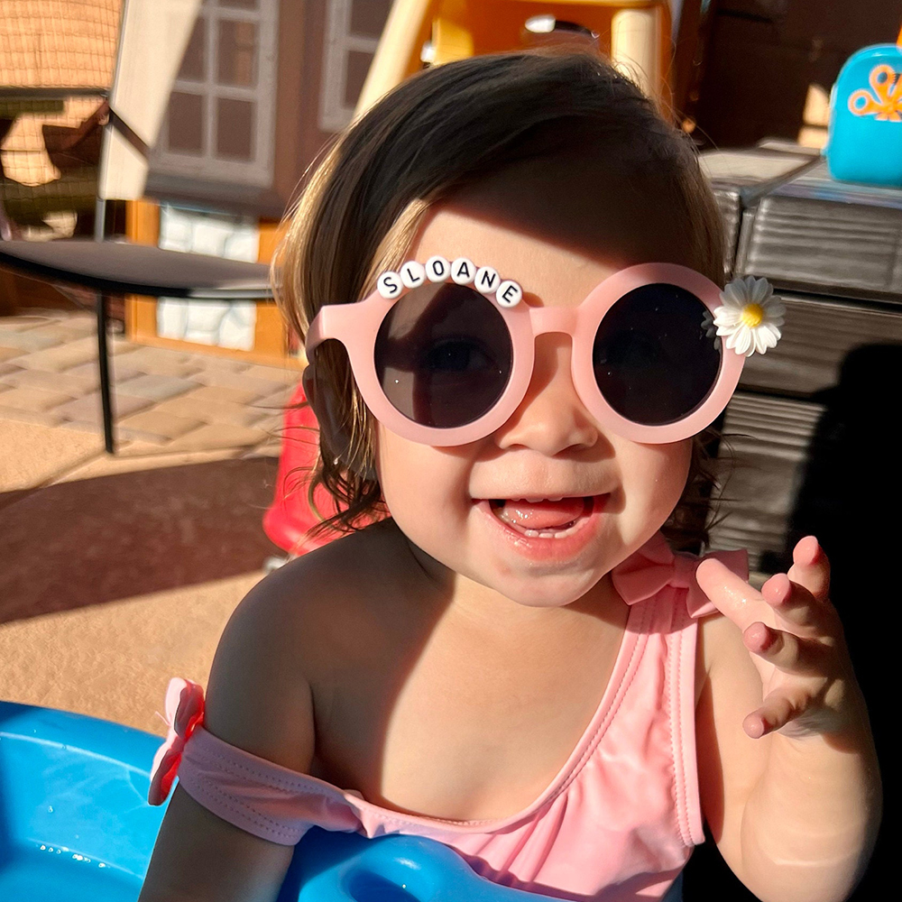 Personalized Lovely Daisy Sunglasses For Kids | CWBeach215