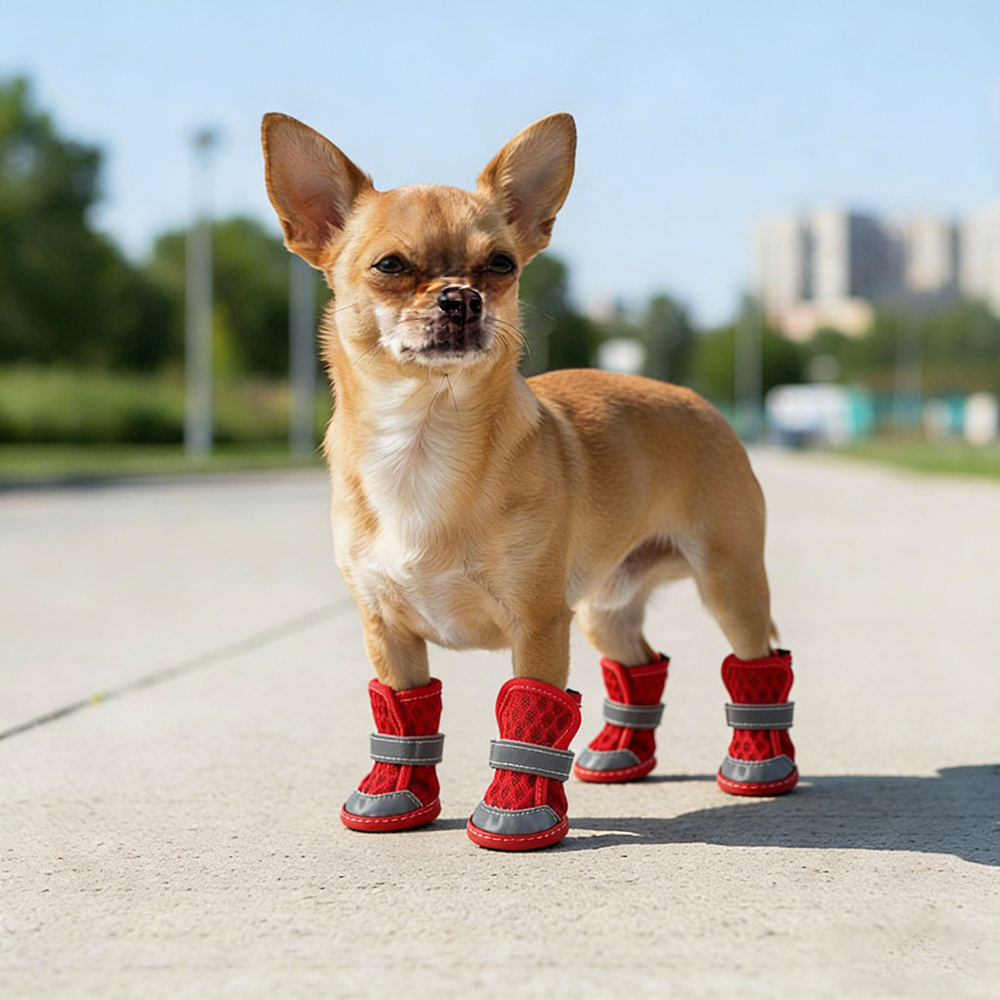 Pet Breathable Adjustable Soft Non-slip Shose | BKPet392