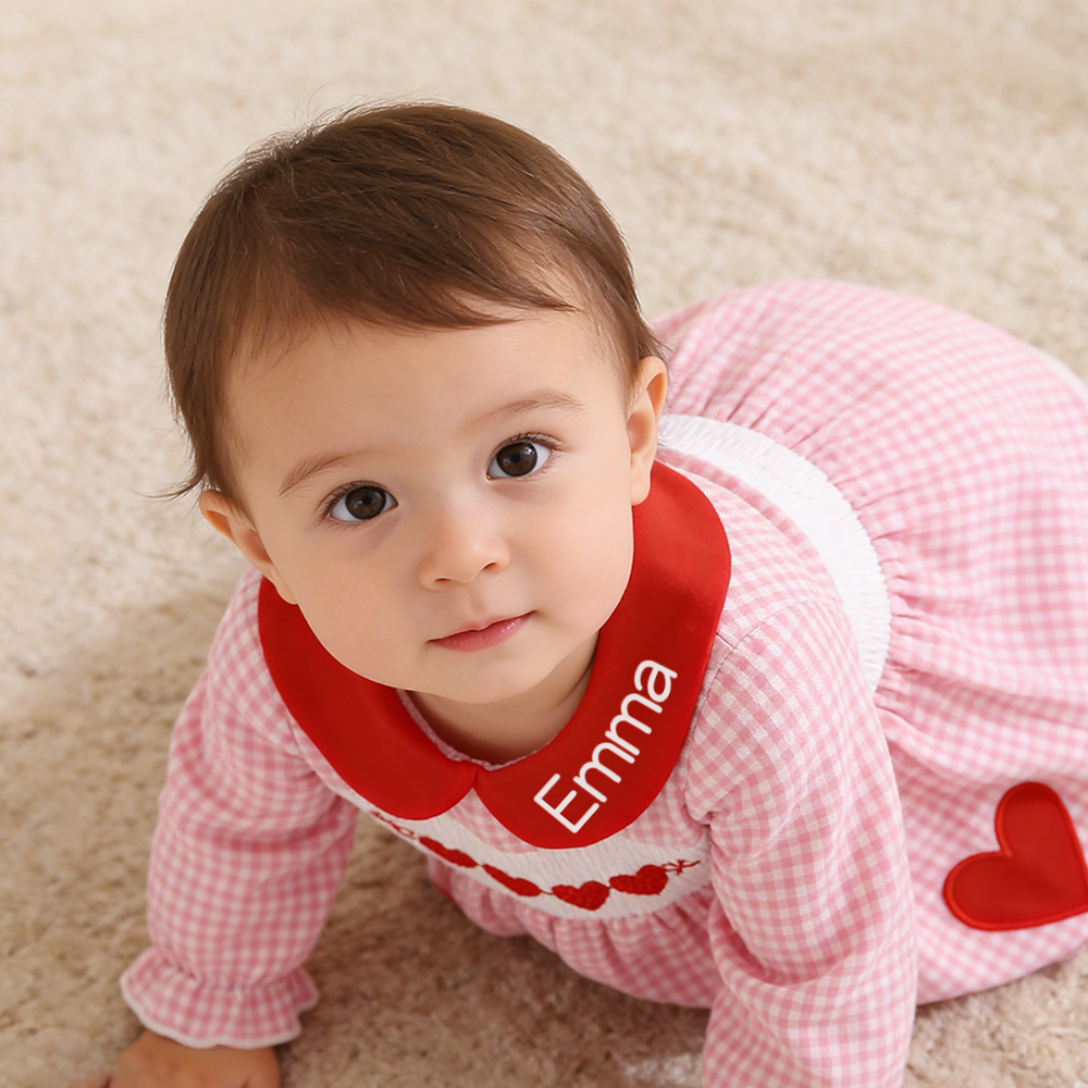 Personalized Baby Girl Valentine's Day Lovely Dress | ValGift16