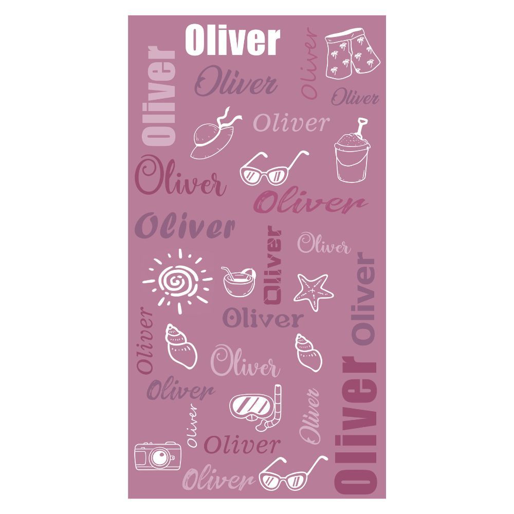 Personalized Lovely Kid Towel for Summer & Beach | CWTowel80