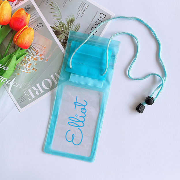 Personalized Waterproof Fluorescent Phone Case | CWBeach48