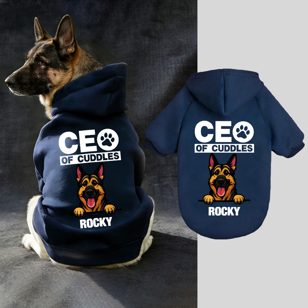 Personalized Funny Pet Portrait Hoodie | BKPet415