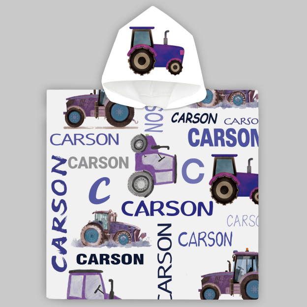 Personalized Hooded Beach Towel for Summer & Beach | CWHTowel07