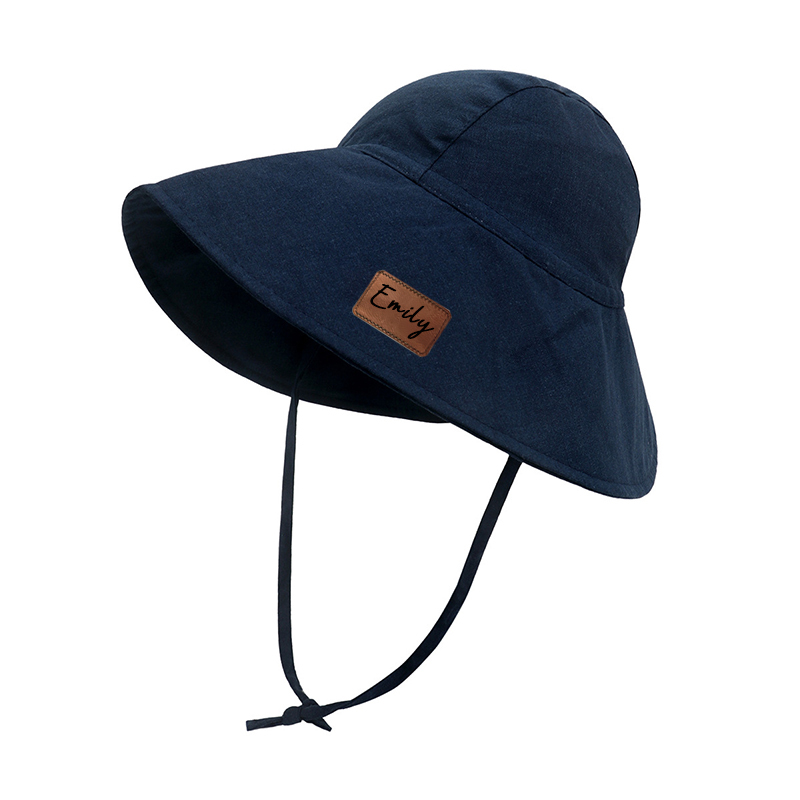 Personalized Leather Patch Bucket Hat for Comfort & Unique | CWBeach51