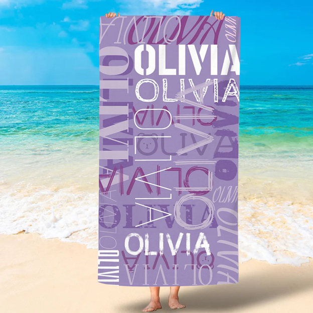 Personalized Lovely Kid Towel for Summer & Beach | CWTowel58