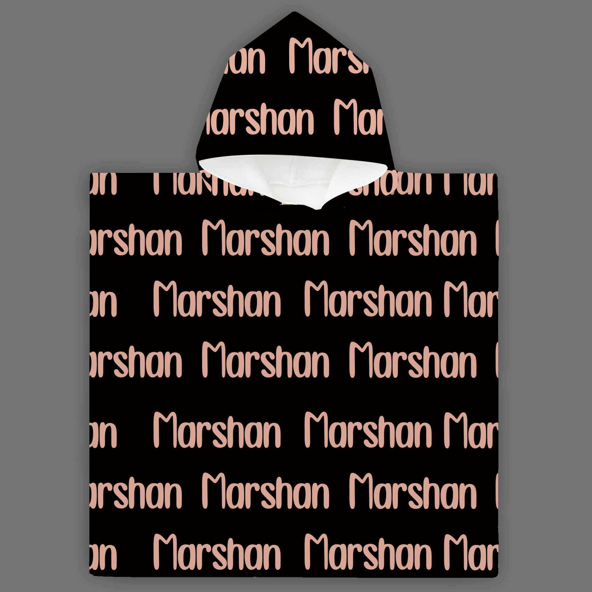 Personalized Hooded Beach Towel for Summer & Beach | CWHTowel09