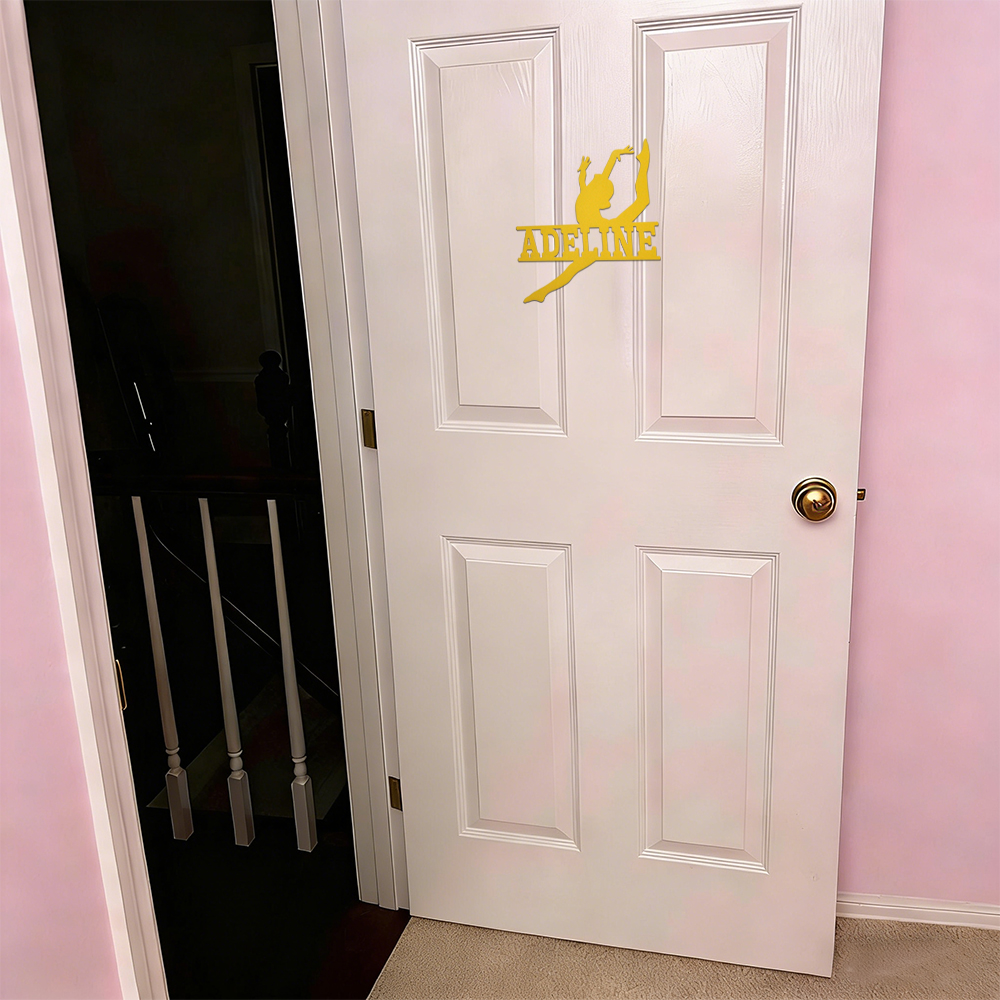Personalized Dance Kid's Bedroom Door Sign | CWBaby445
