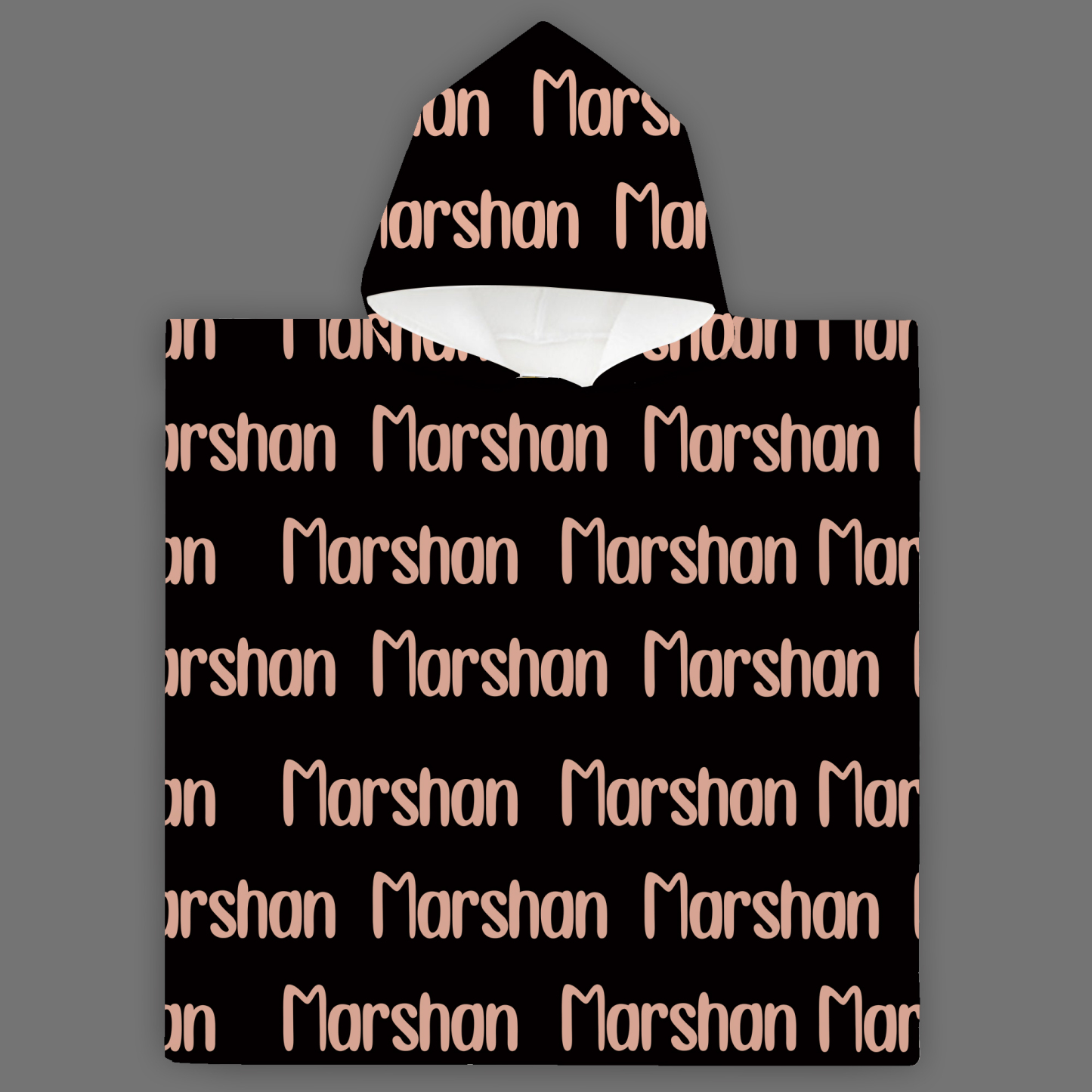 Personalized Hooded Beach Towel for Summer & Beach | CWHTowel09