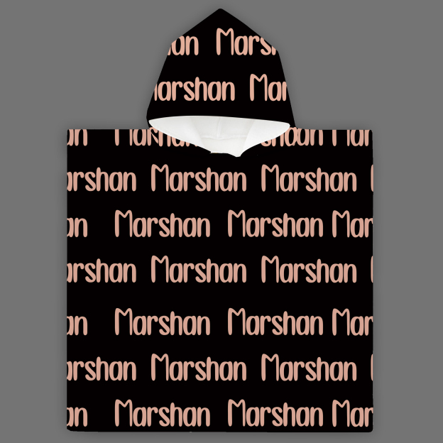 Personalized Hooded Beach Towel for Summer & Beach | CWHTowel09