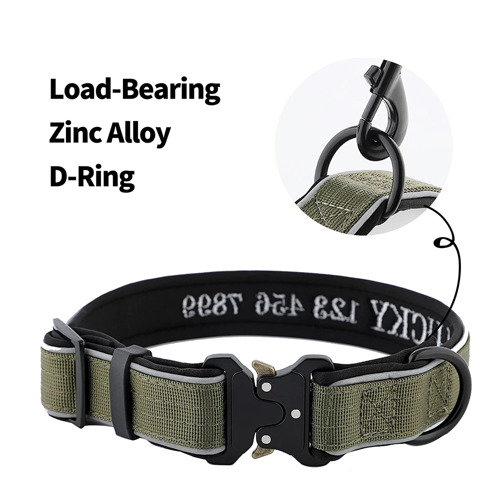 Personalized Embroidered Dog Collar & Leash Set | BKPet434