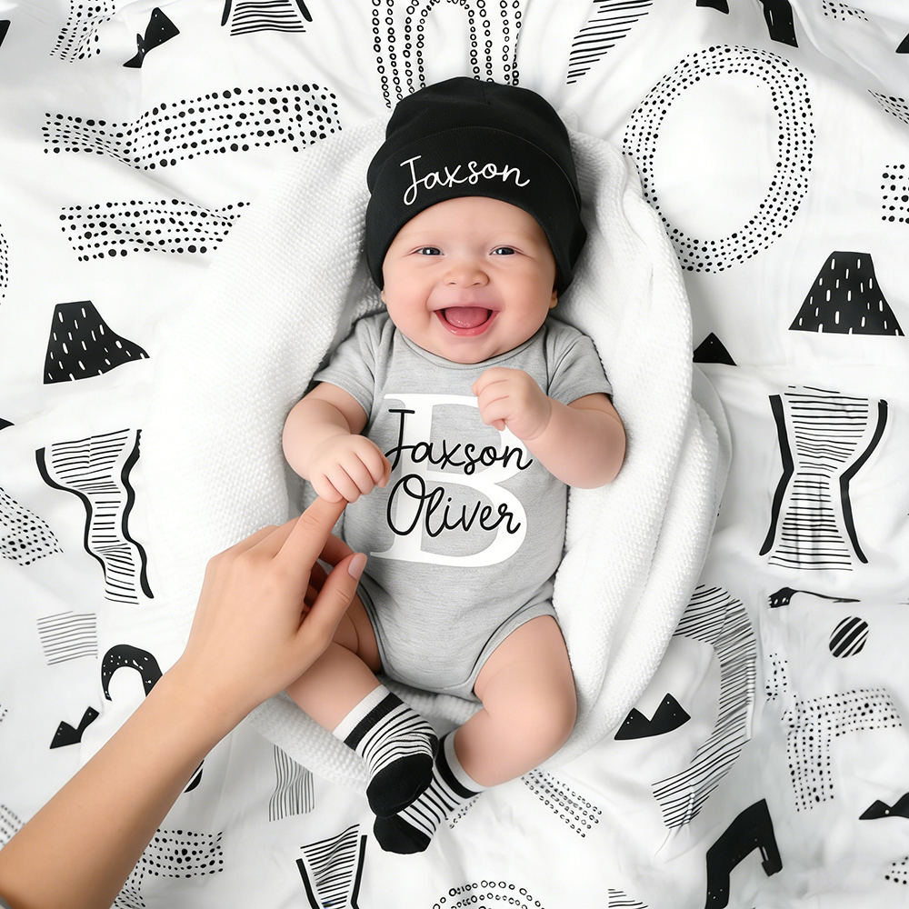 Personalized Baby Coming Home Outfits Set | CWBaby456