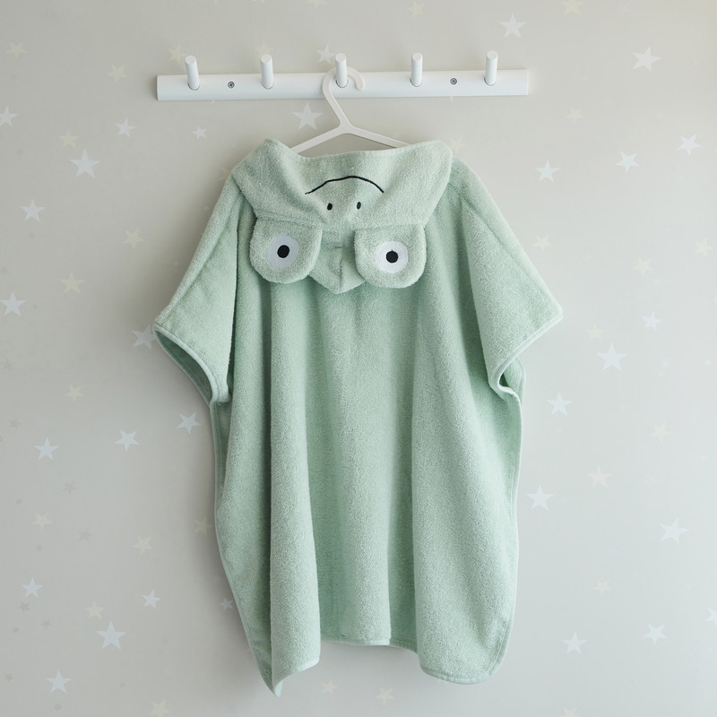 Personalized Embroidery Animal Hooded Baby Towel | CWBaby457