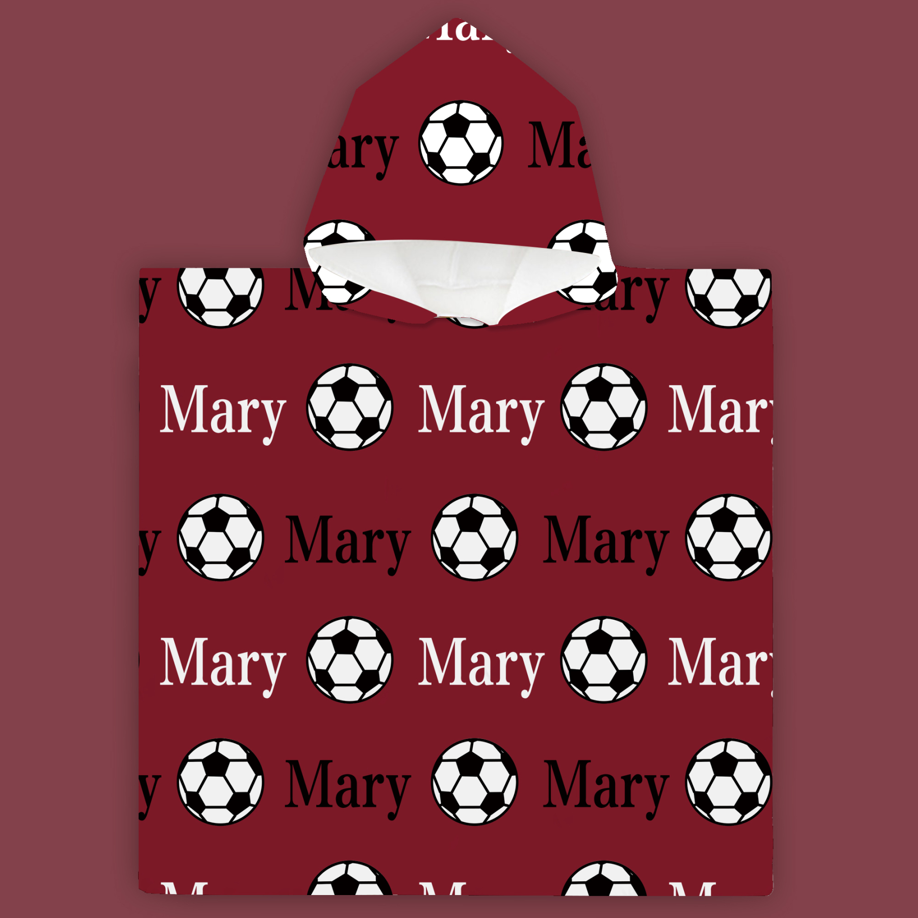 Personalized Hooded Beach Towel for Summer & Beach | CWHTowel11