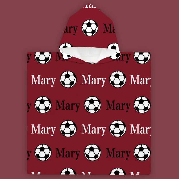 Personalized Hooded Beach Towel for Summer & Beach | CWHTowel11