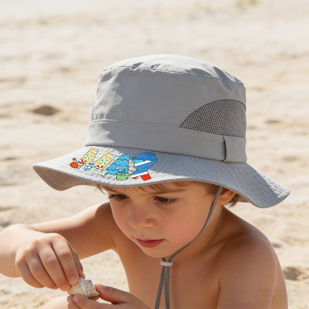 Personalized Cute Design Summer Bucket Hat for Comfort & Unique | CWBeach224