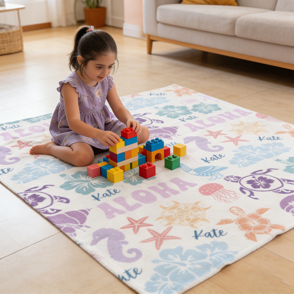 Personalized Lovely Kid Blanket for Comfort & Unique | BKKid188