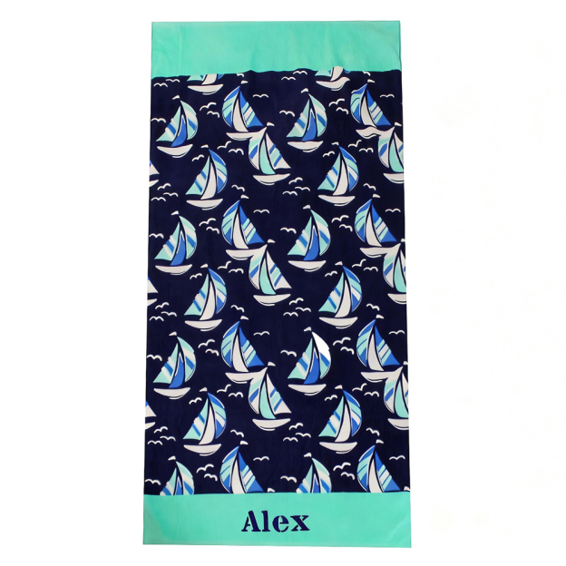 Personalized Lovely Kid Towel for Summer & Beach | CWTowel193