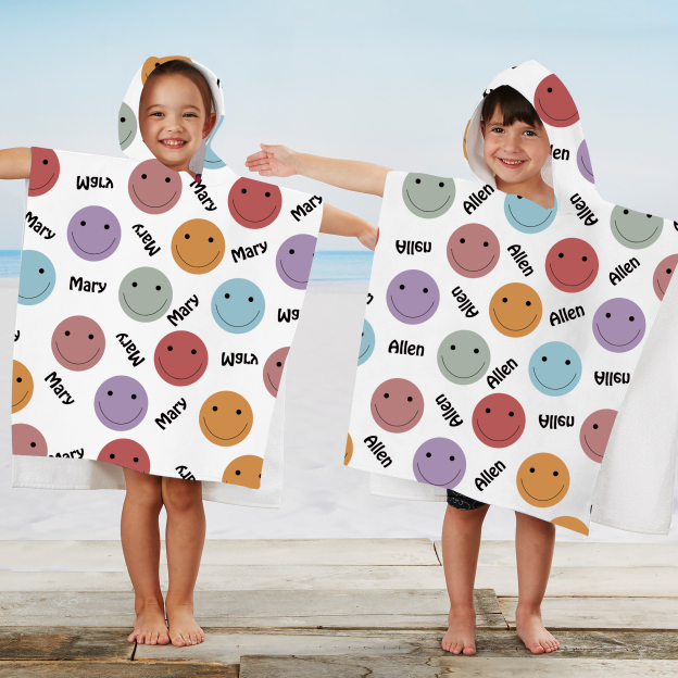 Personalized Hooded Beach Towel for Summer & Beach | CWHTowel16