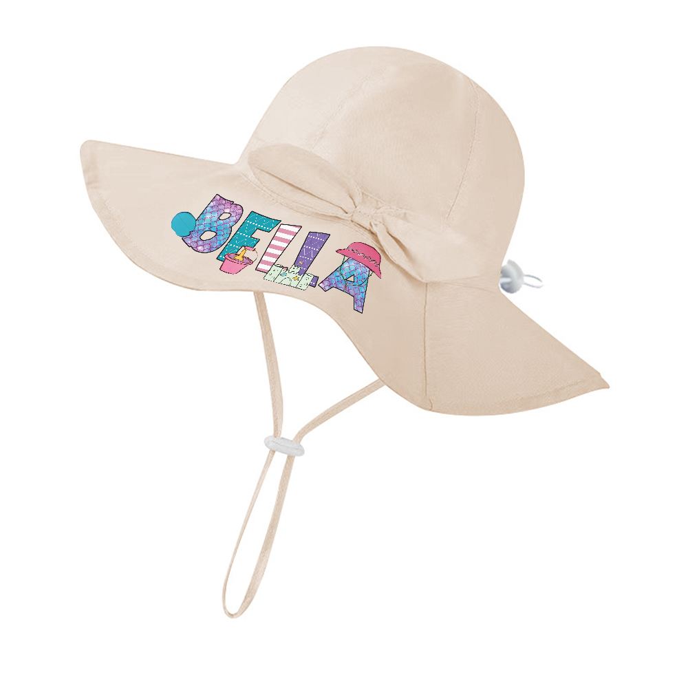 Personalized Lovely Bowknot Bucket Hat for Comfort & Unique | CWBeach226