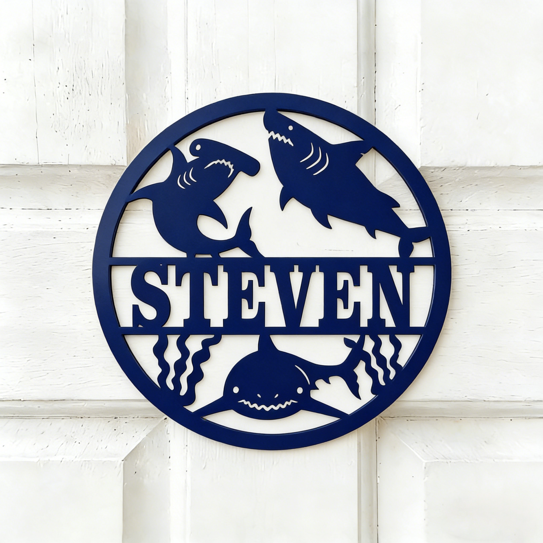 Personalized Dinosaur Kid's Bedroom Door Name Sign | CWBaby465