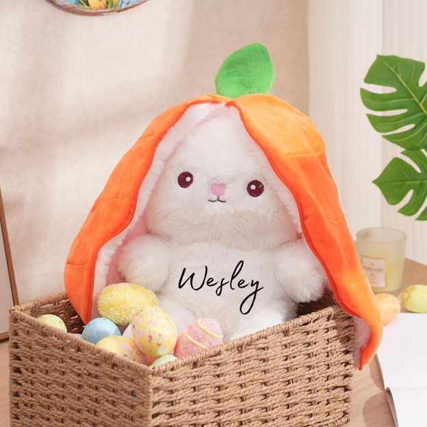 Personalized Changeable Carrot/Strawberry Plush Toy | CWToy182