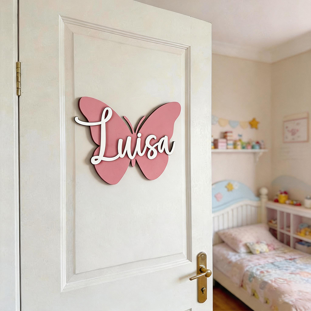 Personalized Kid's Bedroom Decoration Door Sign | CWBaby484