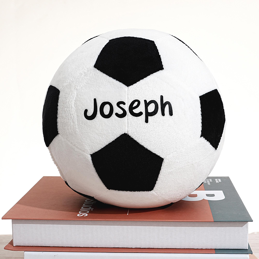 Personalized Kid's Lovely Soft Plush Soccer Ball | CWToy189