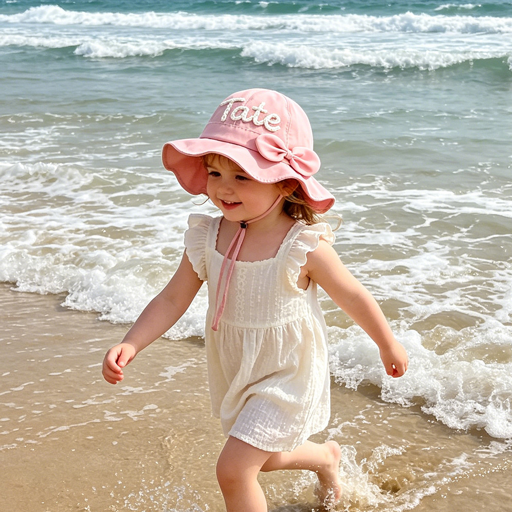 Personalized Lovely Baby Summer Bucket Hat | CWBeach242